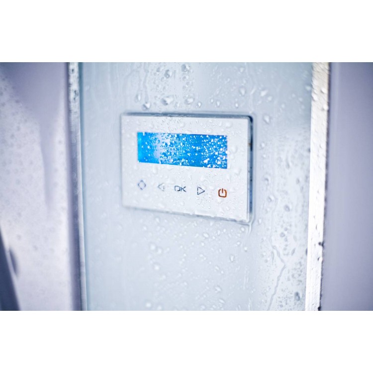 Tvaika dušas kabīne Duschy 92x92x217cm 6106