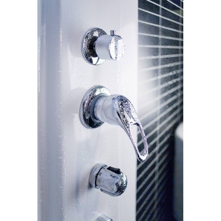 Tvaika dušas kabīne Duschy 103x103x217cm 6126