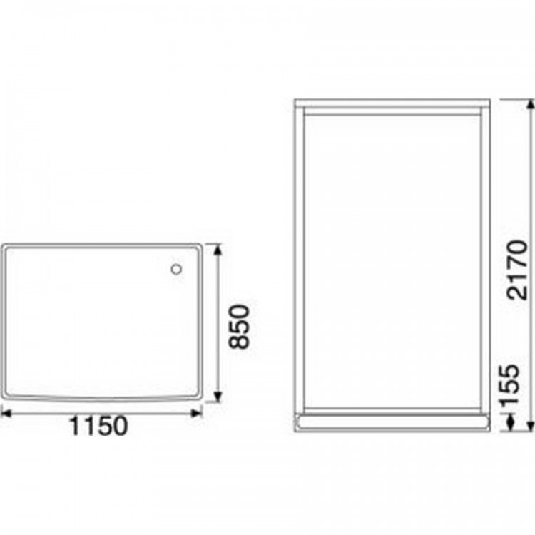 Tvaika dušas kabīne Duschy 115x85x217cm 6130