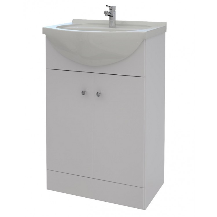 Vannas istabas skapītis ar izlietni RB PIANO 55cm VA55-1/P