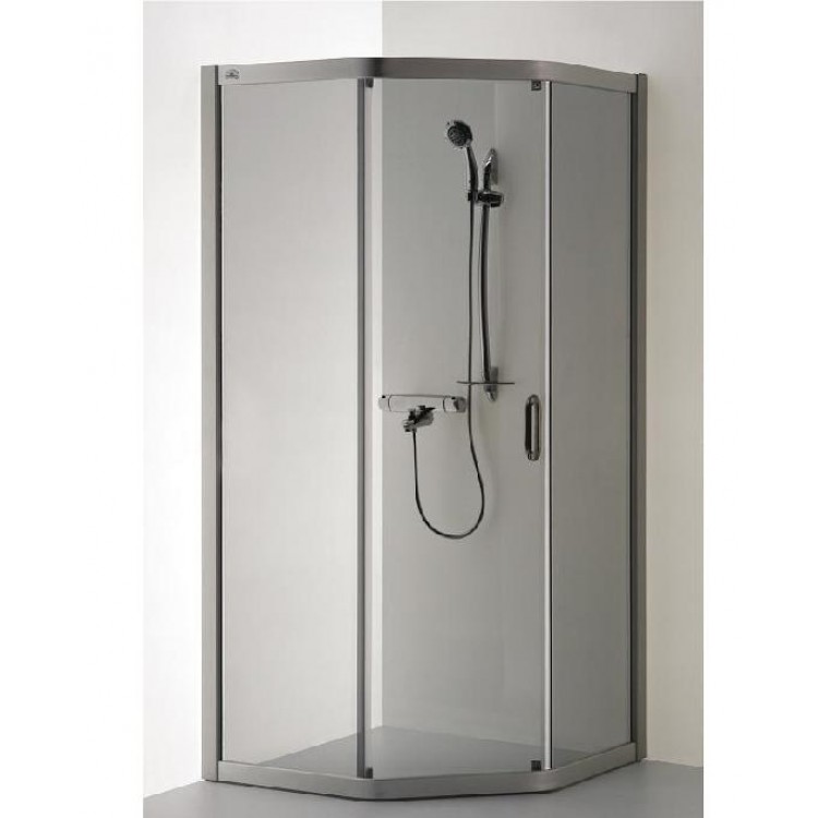 Dušas stūris piecstūru Baltijos Brasta VAIVA 90x90