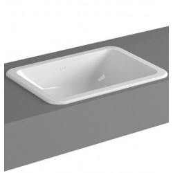 Vannas istabas iebūvējamā izlietne VITRA S20 50x37cm, 5474-003-0642