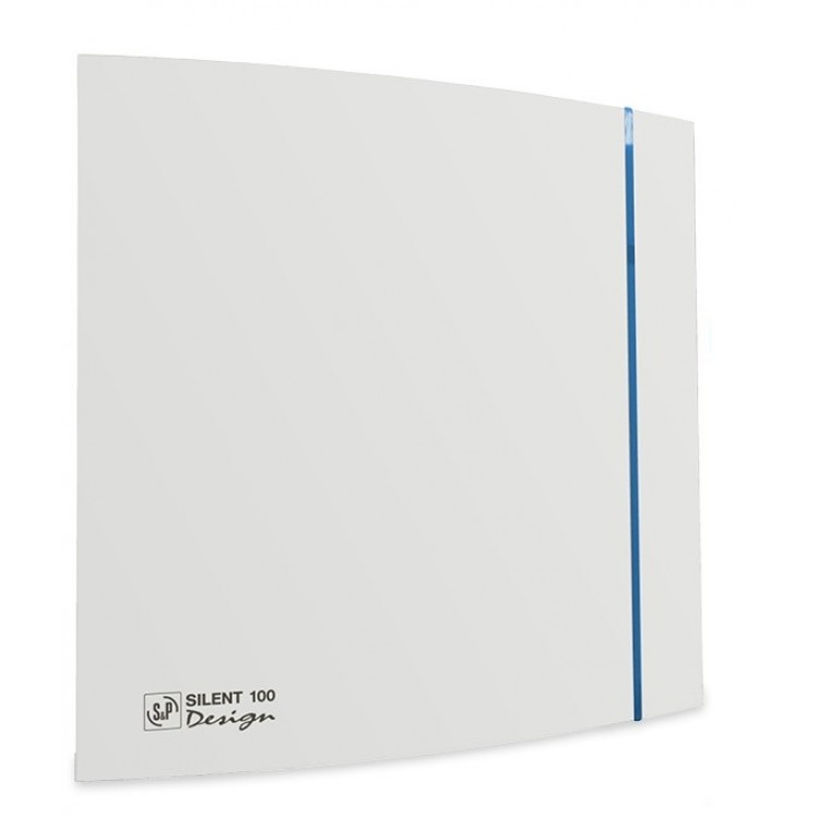Sadzīves ventilators S&P Silent Design 100CHZ, mitruma sensors