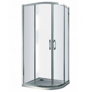 Dušas stūris pusapaļš Vento Tivoli 80x80cm, Easy Clean 44224