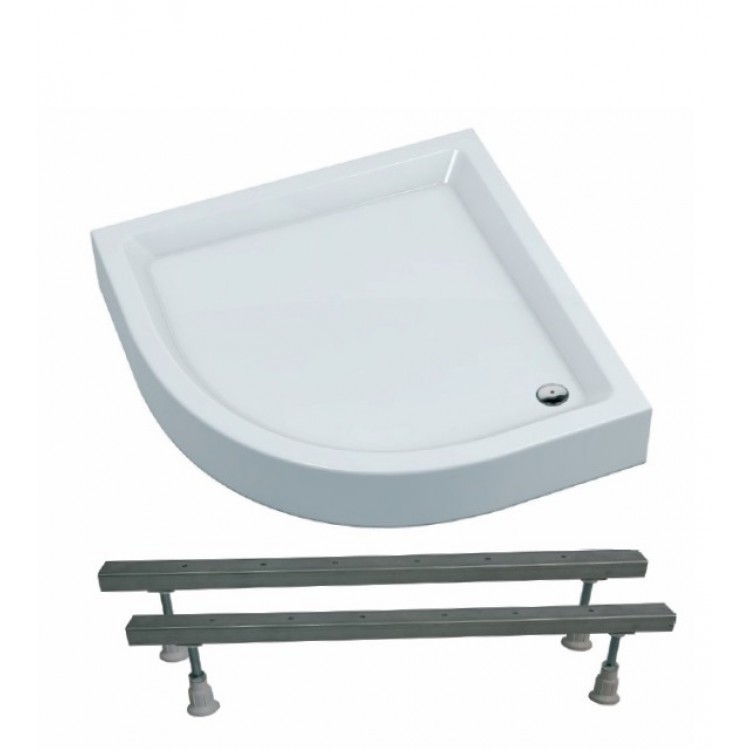 Dušas paliktnis pusapaļš Vento Tivoli 80x80cm, 44217