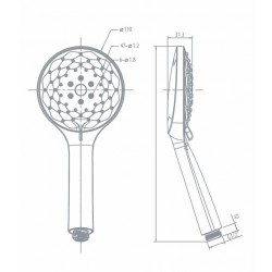 Rokas duša Vento 3 režimi, 352461