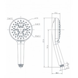 Rokas duša Vento 5 režimi, 352468