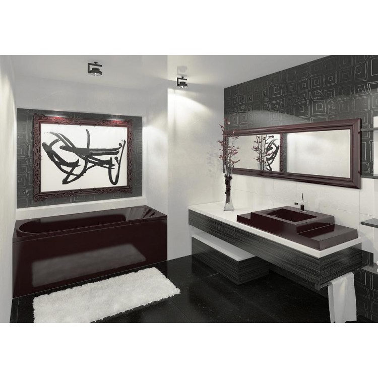 Taisnstūra vanna Vispool VIANA 1600x715 mm