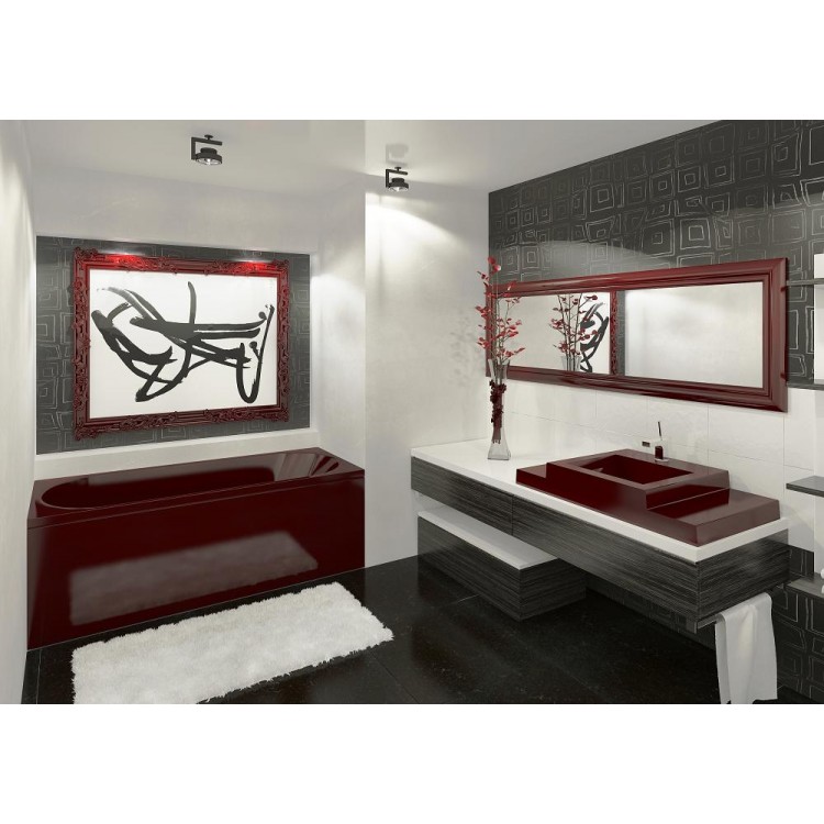 Taisnstūra vanna Vispool VIANA 1600x715 mm