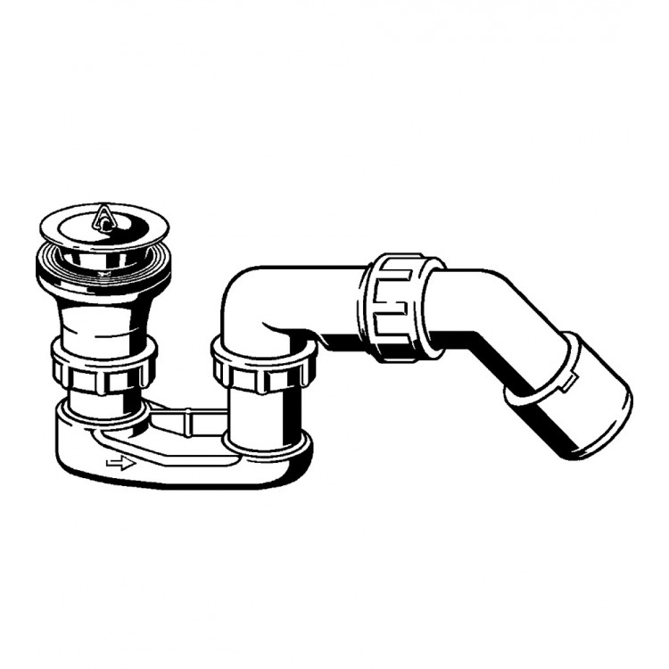 Dušas sifons VIEGA 312138