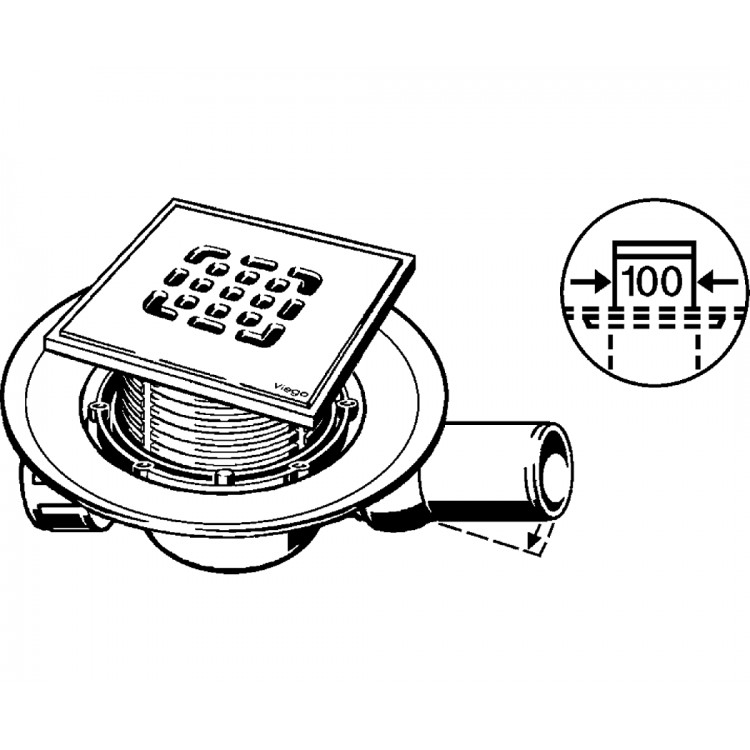 Traps VIEGA Advantix 50, 557140