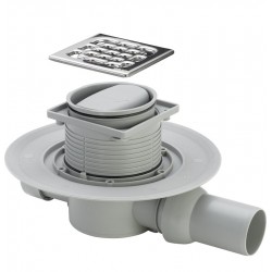 Traps ar sauso aizvaru VIEGA, 100x100 DN50, 583217