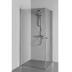 Dušas stūris kvadrātveida Baltijos Brasta VIKTORIJA 100x100cm