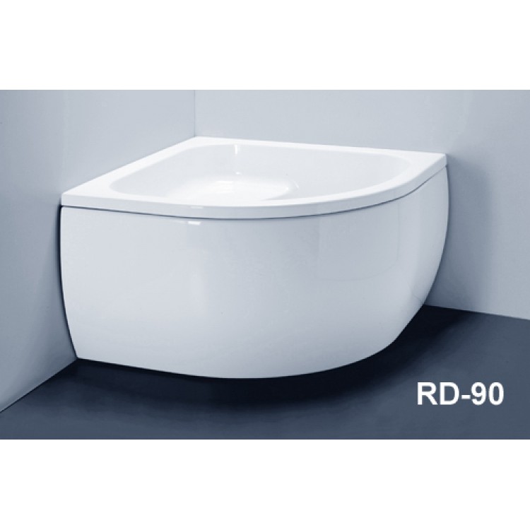 Dušas paliktnis dziļais Vispool  RD-90, 900x900