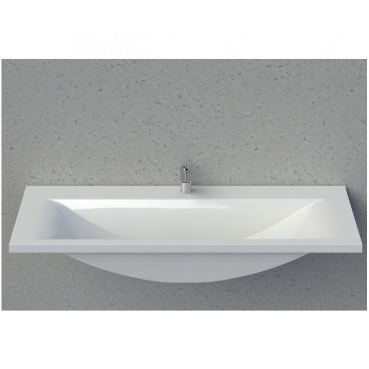 Vannas istabas izlietne Vispool Q-1400 140x50 cm, balta