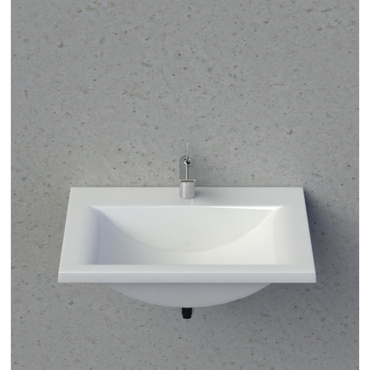 Vannas istabas izlietne Vispool Q-700 70x50 cm, balta