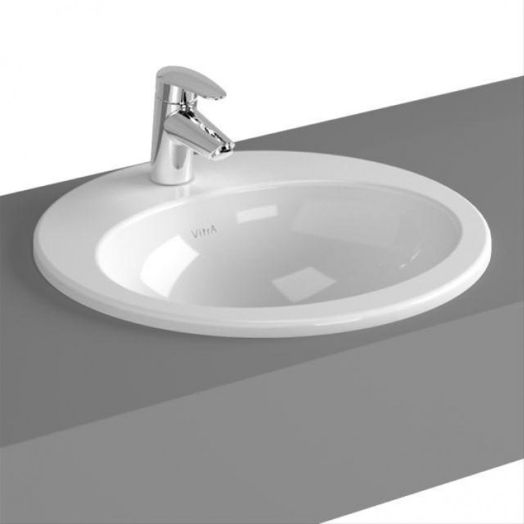 Vannas istabas iebūvējamā izlietne VITRA S20 48x48cm, 5467-003-0001