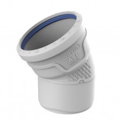 Kanalizācijas līkums AS+ DN110 30°