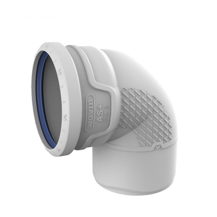 Kanalizācijas līkums AS+ DN110 87°