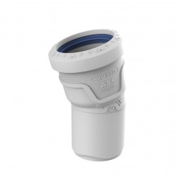 Kanalizācijas līkums AS+ DN50 15°