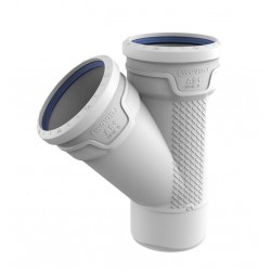 Kanalizācijas atzars AS+ Dn110/110 45°