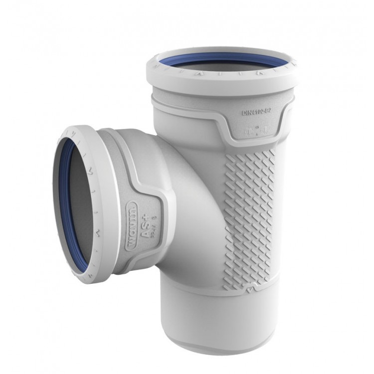 Kanalizācijas atzars AS+ Dn110/110 87°