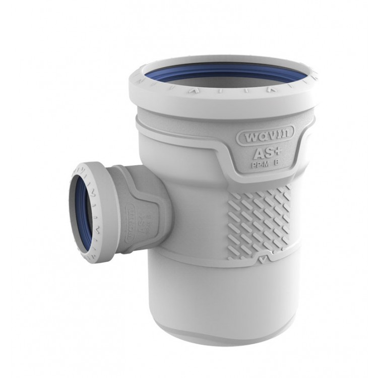 Kanalizācijas atzars AS+ Dn110/50 87°