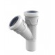 Kanalizācijas atzars AS+ Dn50/50 45°