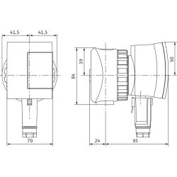 Cirkulācijas sūknis WILO Star-Z NOVA 1/2 84, 4132760