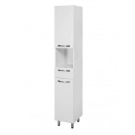 Vannas istabas augstais skapis Akvarodos DEKOR 185x30cm, 195719