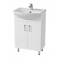 Vannas istabas skapītis ar izlietni Akvarodos ASSOL 55 cm, Assol55