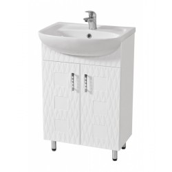 Vannas istabas skapītis ar izlietni Akvarodos ASSOL 55 cm, Assol55