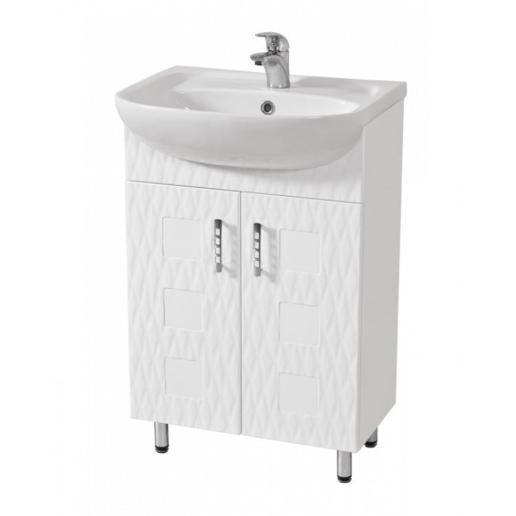 Vannas istabas skapītis ar izlietni Akvarodos ASSOL 55 cm, Assol55