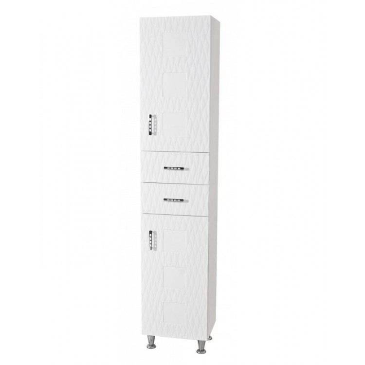 Vannas istabas augstais skapis Akvarodos ASSOL 195x40cm, AssolR