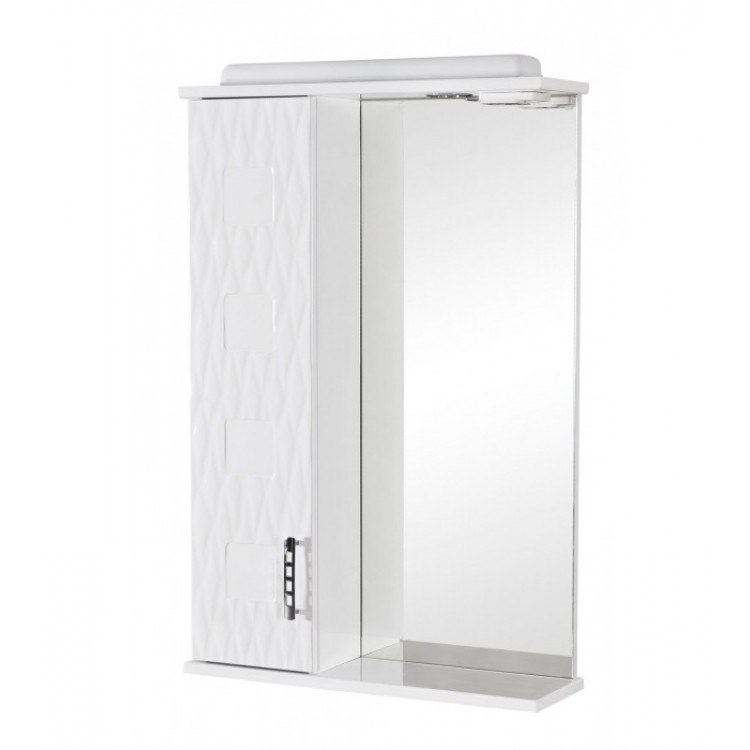 Vannas istabas skapītis ar spoguli Akvarodos ASSOLs 55cm, 195847