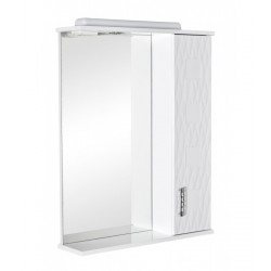 Vannas istabas skapītis ar spoguli Akvarodos ASSOLs 65cm