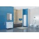 Vannas istabas skapītis ar spoguli Akvarodos ASSOLs 65cm