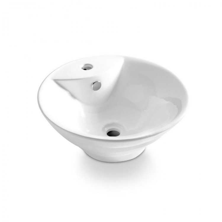 Vannas istabas uzliekamā izlietne Bathco Atlanta 47x47сm, 0005