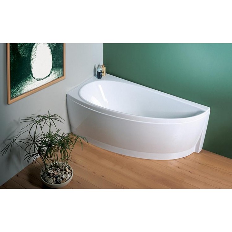 Stūra vanna RAVAK Avocado L/R 150x75, komplekts