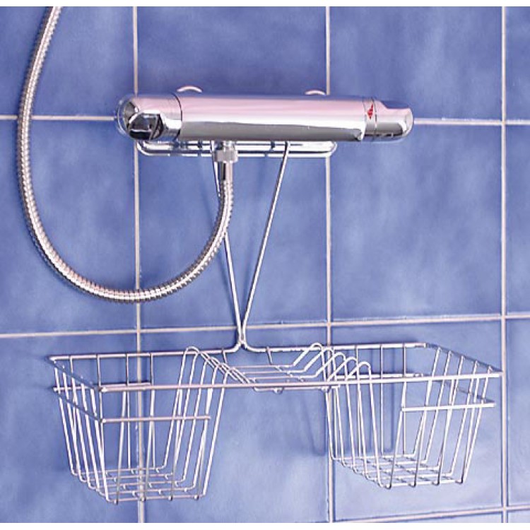 Plaukts uzkarināms Duschy 40x16x11 cm, 588-90