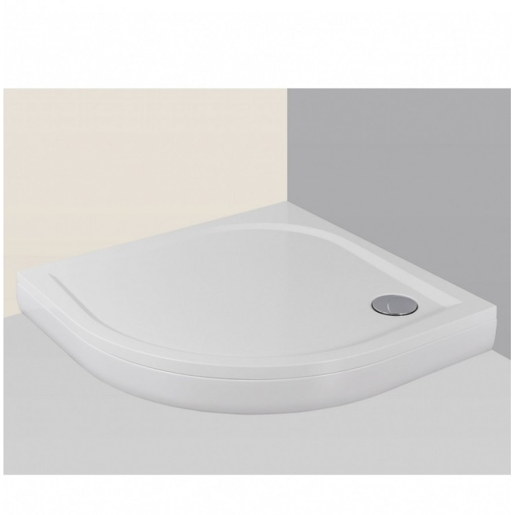 Dušas paliktnis pusapaļš Baltijos Brasta 90x90cm IGNAS R-550