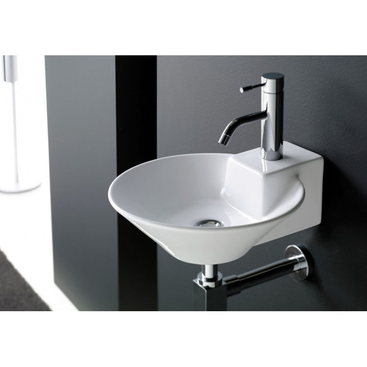 Vannas istabas uzliekamā izlietne Bathco Biarritz 38x44cm, 0009B