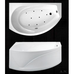 Stūra vanna Balteco Christina 15, 150x94cm