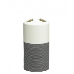 Turētājs zobu birstēm Sealskin Doppio, pelēks