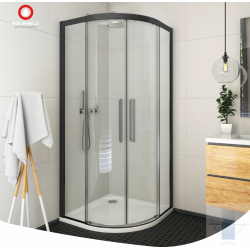 Dušas stūris pusapaļš Roltechnik ECR2N 1000x1000 mm