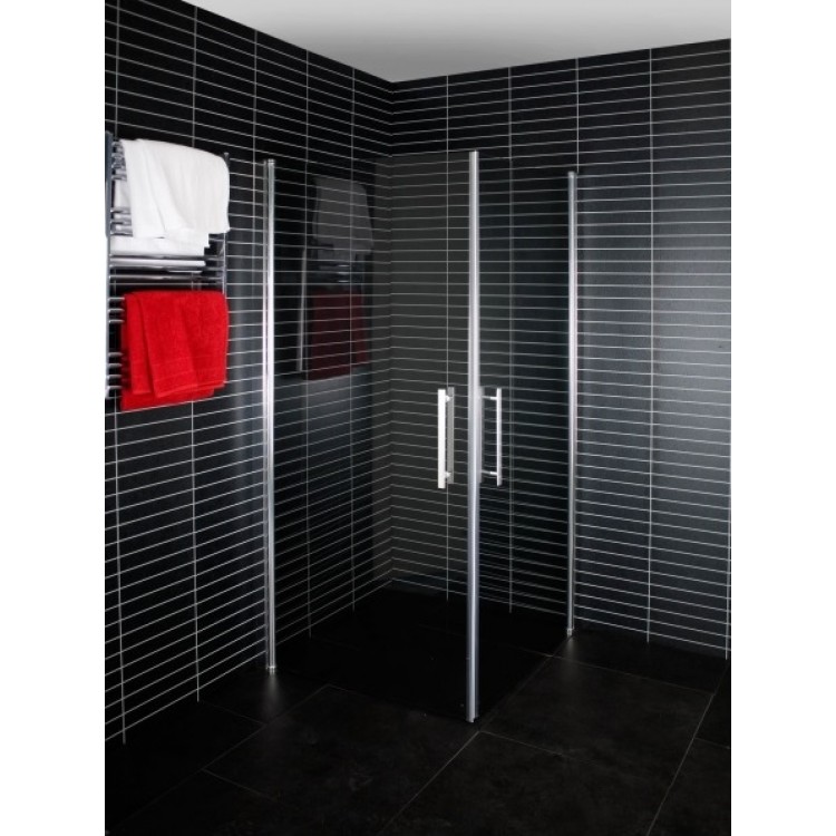 Dušas stūris kvadrātveida Duschy Corner 700x700, tonēts stikls 2x5232-70