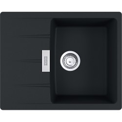 Virtuves izlietne FRANKE CENTRO 62x50 cm, CNG 611-62, melns matēts