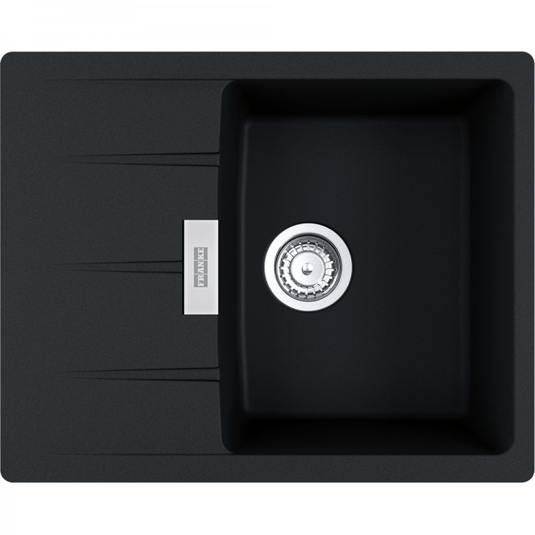 Virtuves izlietne FRANKE CENTRO 62x50 cm, CNG 611-62, onyx