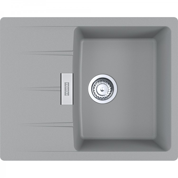 Virtuves izlietne FRANKE CENTRO 62x50 cm, CNG 611-62, steingrau