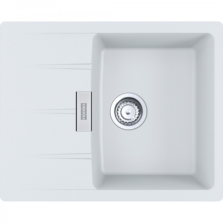 Virtuves izlietne FRANKE CENTRO 62x50 cm, CNG 611-62, glacier